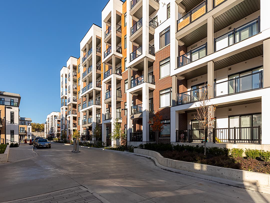 low-rise townhomes